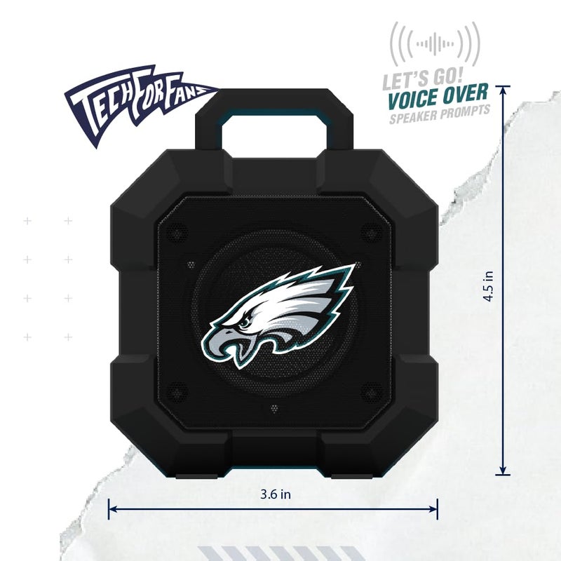 SOAR NFL Shockbox LED Wireless Bluetooth Speaker, Detroit Lions - Image 2